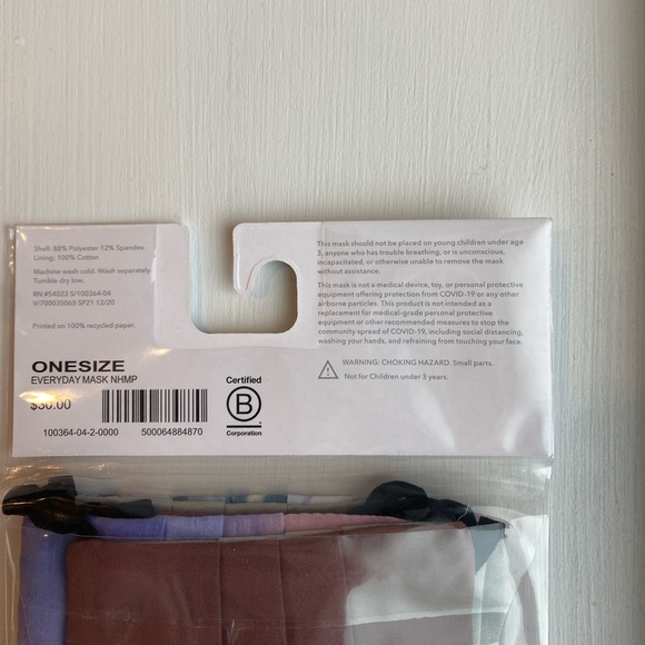 Athleta Everyday Non Medical Face Masks - Picture 7 of 7
